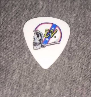Eddie Vedder Evel Knievel Skull Pearl Jam Guitar Pick Limited Edition Rare Proof