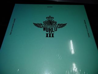 Shinee World III in Seoul CD The 3rd Concert Album 2CD Rare OOP 2 3
