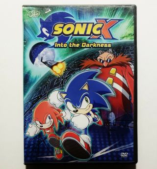 Sonic X - Vol.  9: Into The Darkness (dvd,  2006) Rare & Oop