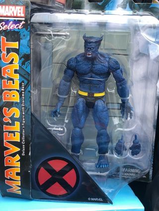 Diamond Marvel Select The Beast 8” Loose Figure X - Men Rare Loose