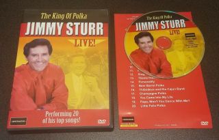 Jimmy Sturr: The King Of Polka Live (dvd,  2006) Music Concert Performance Rare