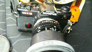 OLYMPUS OM - 4 Ti 35mm SLR Film Camera Body Black very rare woow 3