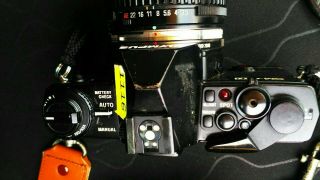 OLYMPUS OM - 4 Ti 35mm SLR Film Camera Body Black very rare woow 4
