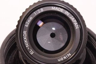 [Rare EXC,  ] NIKON EL NIKKOR 63mm 1:2.  8 Enlarging Lens 679 7