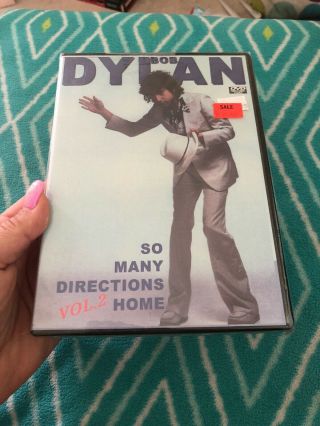Bob Dylan Dvd.  So Many Directions Home.  Volume 2.  Rare• Never On Dvd
