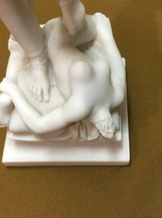 Alabaster Nude Statue Beheaded Figure 13.  5” Rare Piece 4