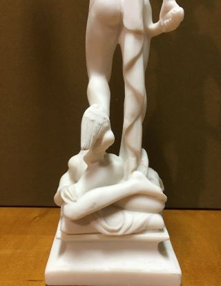 Alabaster Nude Statue Beheaded Figure 13.  5” Rare Piece 8