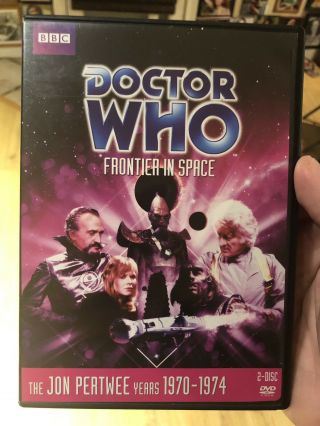 Doctor Who - Frontier In Space (dvd,  2 - Disc Set) Jon Pertwee Oop Rare