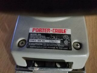 Porter - Cable 505 Type 2 Sander Rare 4