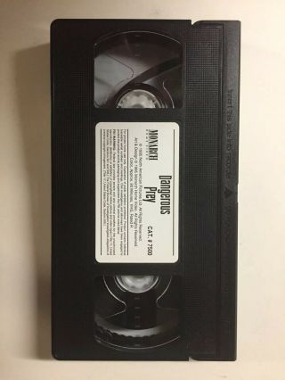 Dangerous Prey VHS Rare Action Thriller Shannon Whirrey 3