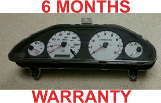 1998 - 1999 Nissan Maxima Infinity I30 Instrument Cluster White Face - Rare