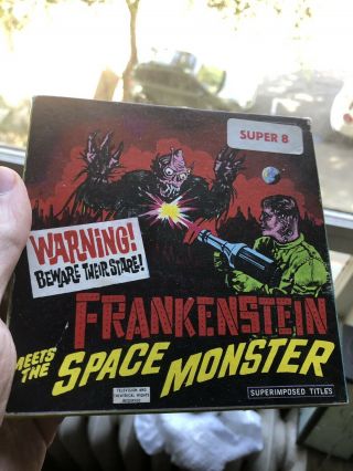 8 Frankenstein Meets The Space Monster Ken Films Rare Classic Horror