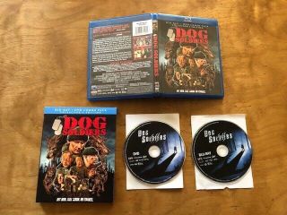Dog Soldiers Blu - Ray/dvd Scream Factory Collectors Ed Rare Slipcover Classic