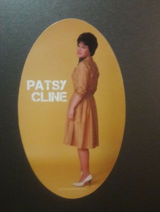 & Rare 5 " X3 " Patsy Cline Fridge Magnet Mca Nashville Promo From 2012