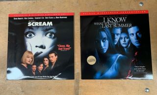 Scream And I Know What You Did Last Summer / Laserdisc / Rare Oop Horror