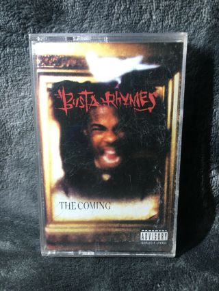 Busta Rhymes The Coming Cassette Og 1996 Rare Rap Hip Hop