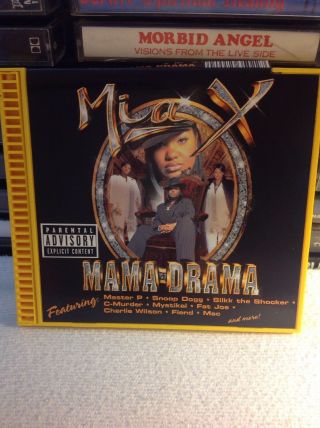 Mia X Mama Drama 1998 Cd Rare Oop 90s G - Funk No Limit Records Rap Master P Mac