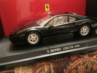 1/18 Kyosho Ferrari 328gtb (1988) Mega Rare Long Black