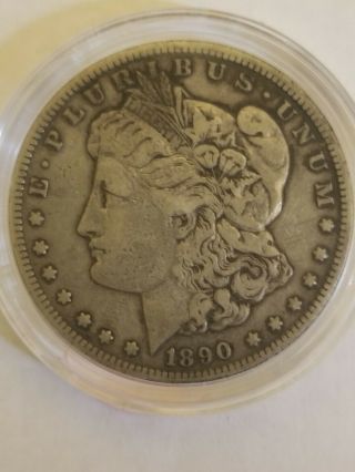 1890 Cc Morgan Silver Dollar Rare Xf $195 Book Value 119