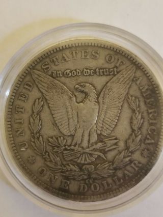 1890 CC Morgan Silver Dollar RARE XF $195 Book Value 119 3