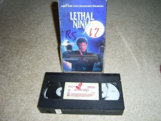Lethal Ninja Vhs 1992 Rare Oop,  Karyn Hill Hotttttttt,  Joe Kettle