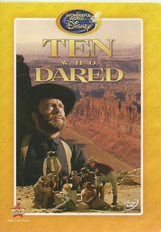 1960 Rare Walt Disney Western Dvd: Ten Who Dared / Brian Keith John Beal Htf