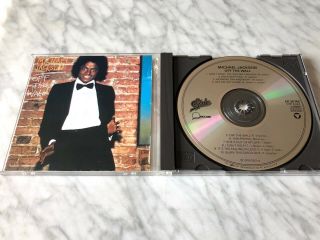 Michael Jackson OFF THE WALL CD Orig.  DADC PRESS EPIC EK 35745 RARE Jackson 5 3