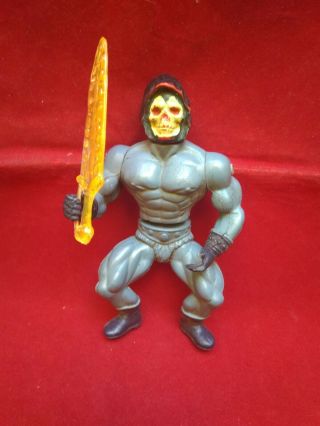 He - Man Motu Los Amos Skeletor Bootleg Mexican Figure Rare Made In Mexico