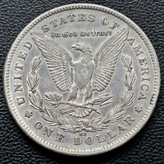 1878 CC Morgan Dollar Carson City Silver $1 RARE AU Det.  18560 2
