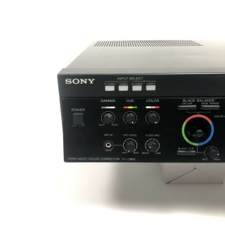 Sony XV - C900 Video Multi Color Corrector Electronic Powers On HARD TO FIND RARE 5