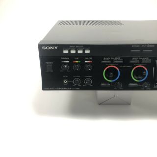 Sony XV - C900 Video Multi Color Corrector Electronic Powers On HARD TO FIND RARE 6