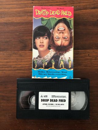 Drop Dead Fred (vhs,  1991) Rare Oop