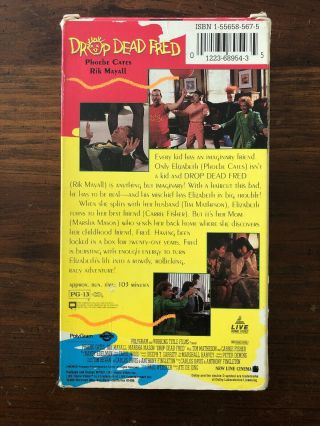 Drop Dead Fred (VHS,  1991) Rare OOP 2