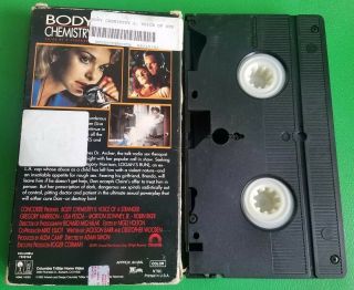 BODY CHEMISTRY 2 VHS VOICE OF A STRANGER RARE OOP HTF 1992 LISA PESCIA 2