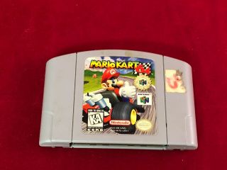 Mario Kart Nintendo N64 Rare Racing Classic Video Game Usa - Fast