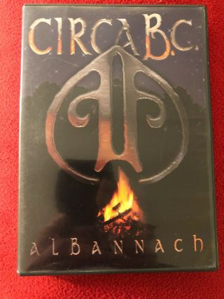 Circa Bc By Albannach (dvd,  2007) Celtic Music,  Very Rare