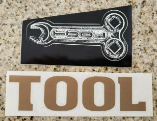 Tool Band Wrench Sticker & Decal - Rare Vintage -