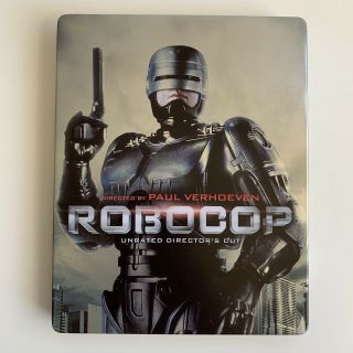 Robocop Blu - Ray Steelbook Rare Oop Peter Weller Unrated Director’s Cut