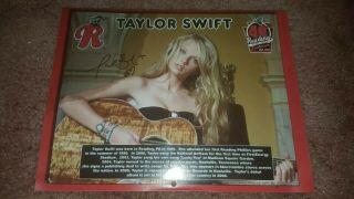 Rare Taylor Swift 2005/2006 Reading Phillies Calendar