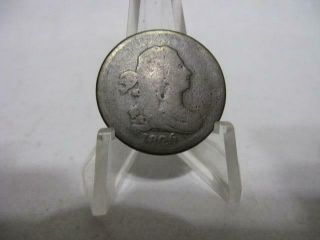 Extremely Very Very Rare 1806 Draped Bust 1/2 Cent Nfm250