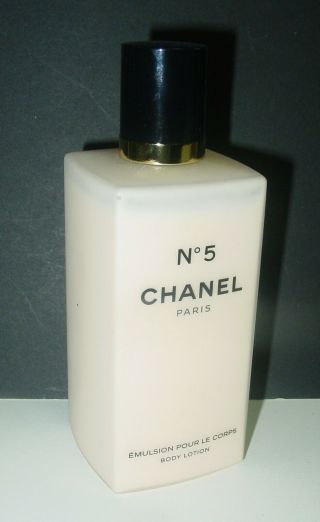 Auth Chanel 5 Body Lotion - 200 Ml - Awesome Quality - Made In Usa - Fantastic & Rare