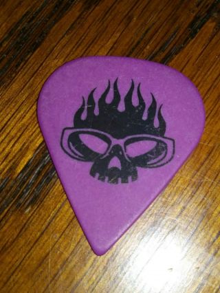 Offspring 2008 Rise And Fall Tour Guitar Pick Rare Purple Concert Stage Pick