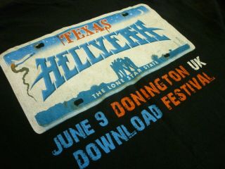Hell Yeah 2007 Tour T Shirt Download Donington Size M (rare)