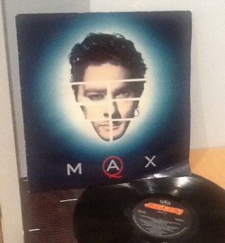 Max Q - Max Q - Rare Self Titled Vinyl 12 " Album - Mercury Records,  Insert