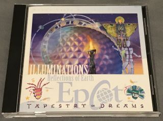 Epcot Illuminations Refelctions Of Earth Tapestry Of Dreams Cd Rare Oop Disney