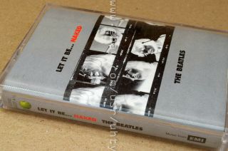 The Beatles Let It Be.  Naked Rare Ukr Tape Cassette English Legend