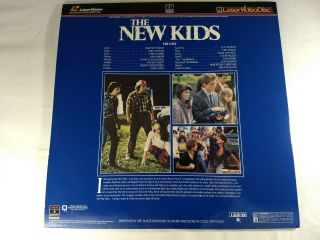 The Kids Laserdisc James Spader Sean S Cunningham Eric Stoltz VERY RARE 2