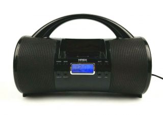 Vtg Hmdx Portable Mini Boom Box Ipod 30 Pin Audio Radio Sboxbk Rare Hgj21