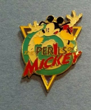 Walt Disney - The Perils Of Mickey Disney Pin - Rare Large -