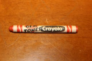 Jasper Crayola Crayon Gem Tones Hard to Find Out of Print 1993 - 1994 RARE 2